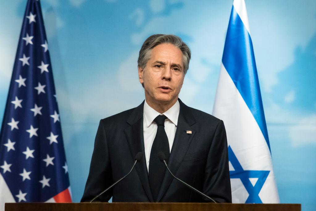 Blinken Meets Israeli Officials on War, Return of Palestinians to North Gaza