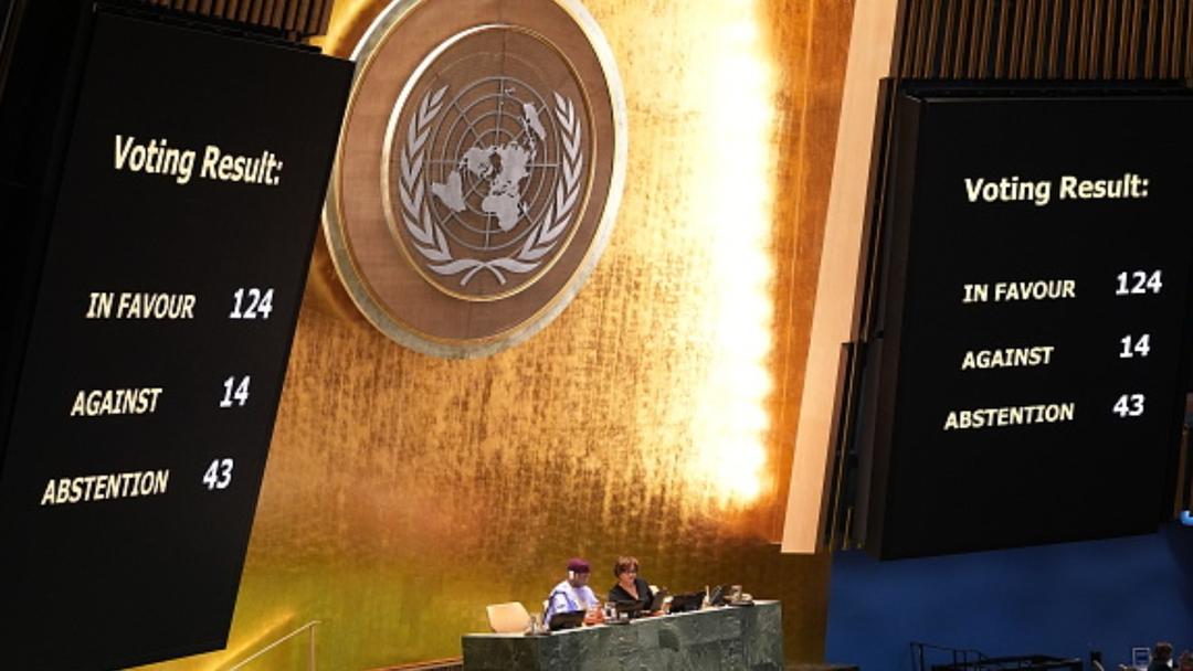 UN Resolution Asks Israel to End 'Unlawful Presence' in Palestine
