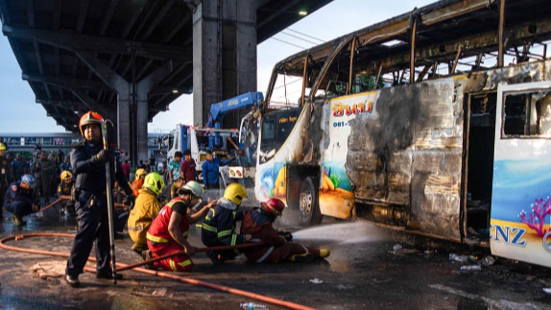 Thailand: Over 20 Children Die in School Bus Blaze