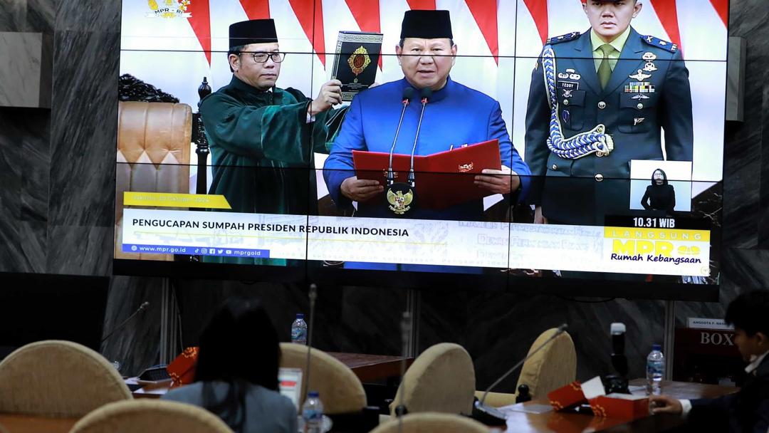 Indonesia: Prabowo Subianto Sworn in as President