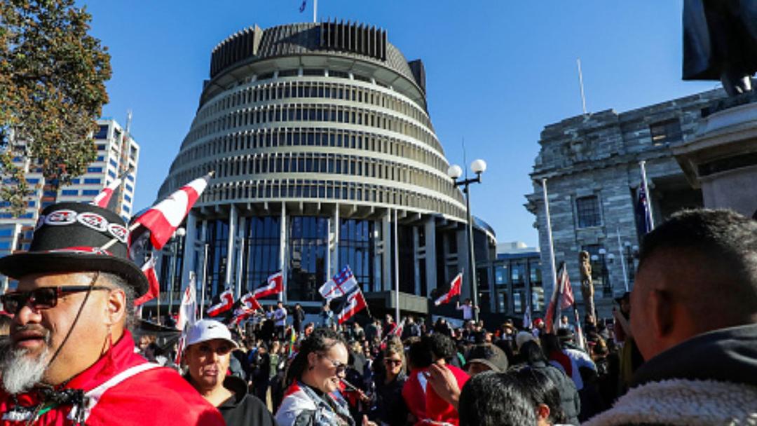 New Zealand Māori Begin March To Capital Against Treaty Principles Bill
