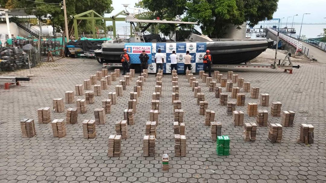 Colombian Navy Seizes Record 225-Tons of Cocaine