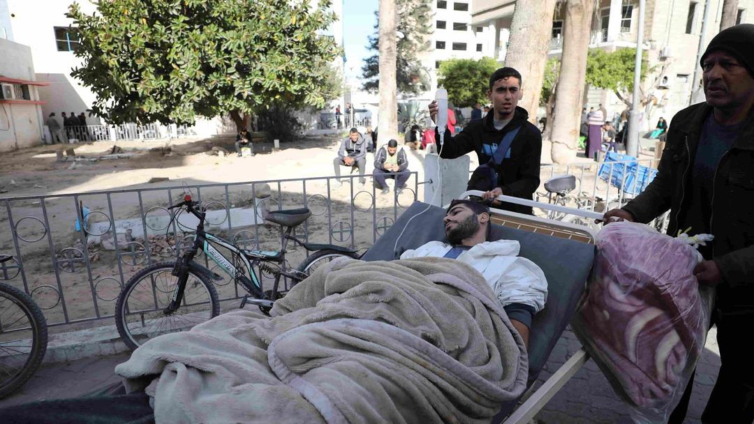 Israeli Forces Raid Northern Gaza Hospital