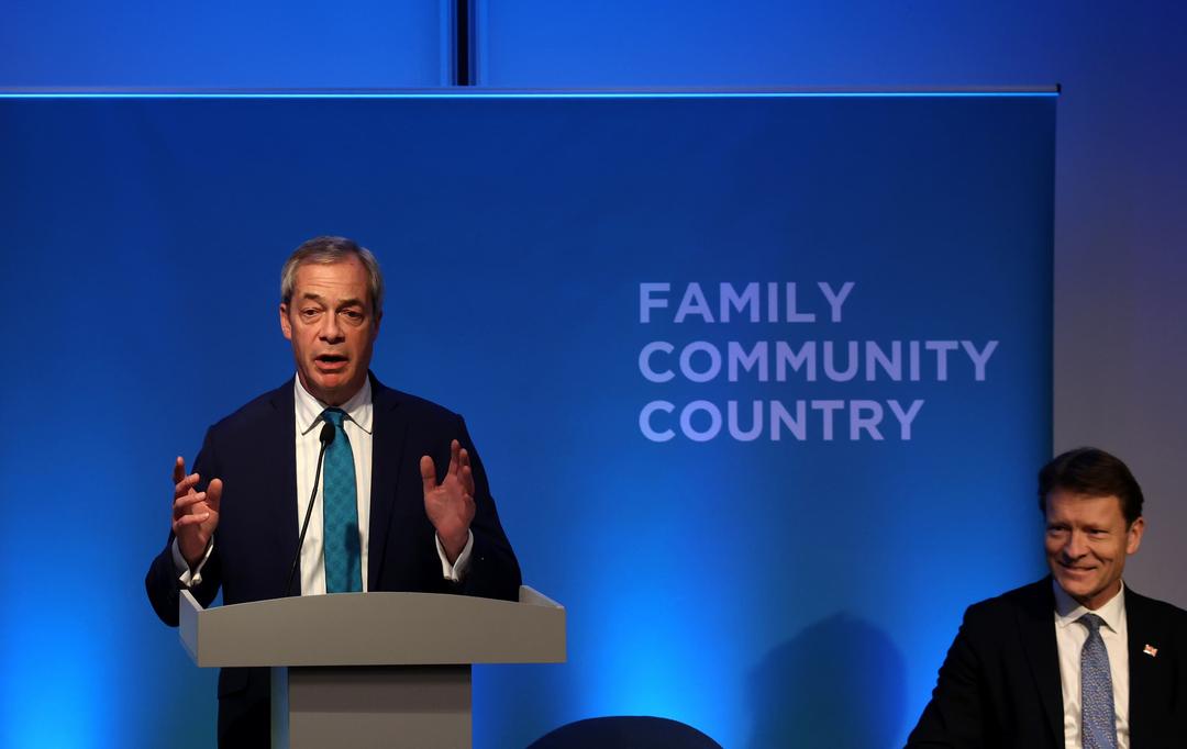 UK: Farage Cedes Reform UK Ownership