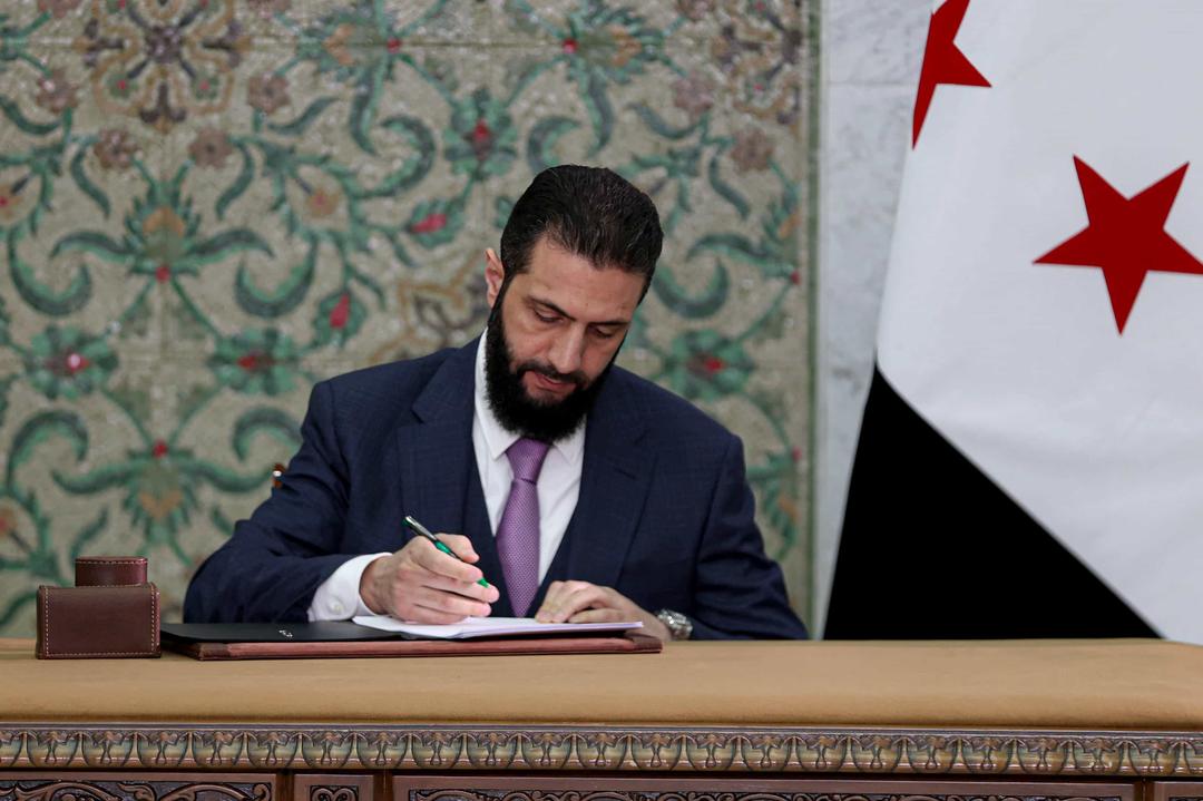 Syrian President Signs New Constitution for 5-Year Transition