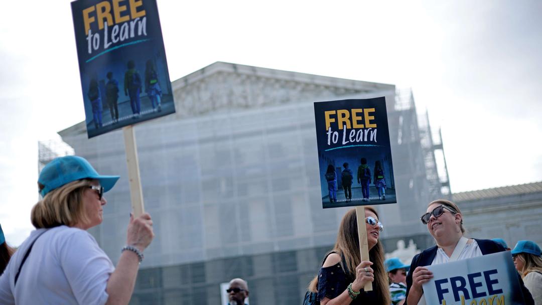 Supreme Court Hears Oklahoma Catholic Charter School Case