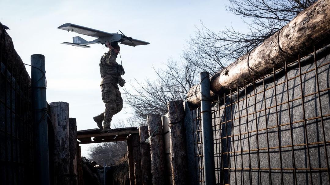 Russia and Ukraine Trade Drone Attacks