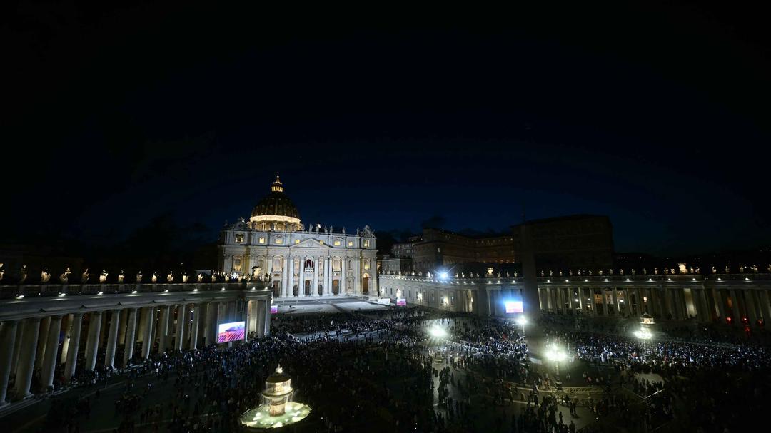 Black Smoke Signals No Pope Elected at First Conclave Vote