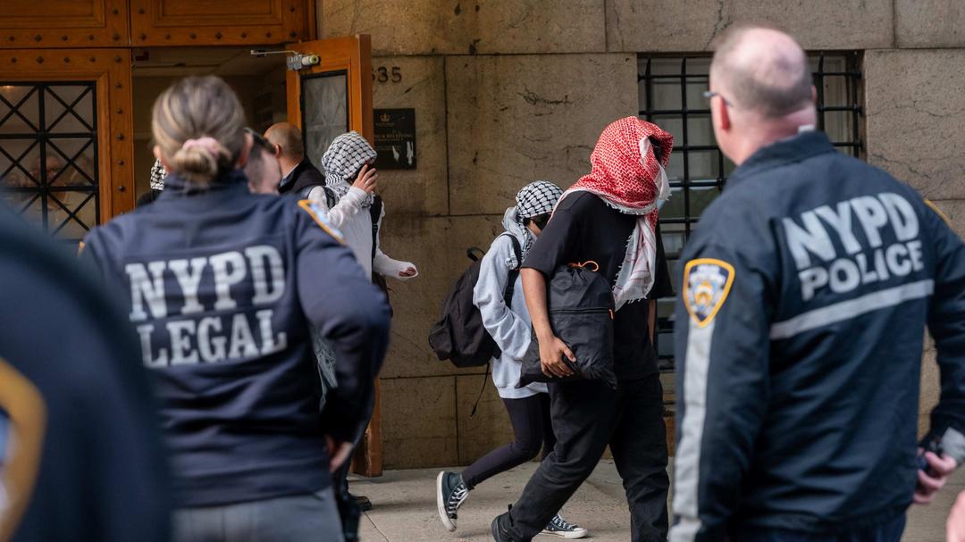 Dozens of Pro-Palestine Protesters Arrested at Columbia University