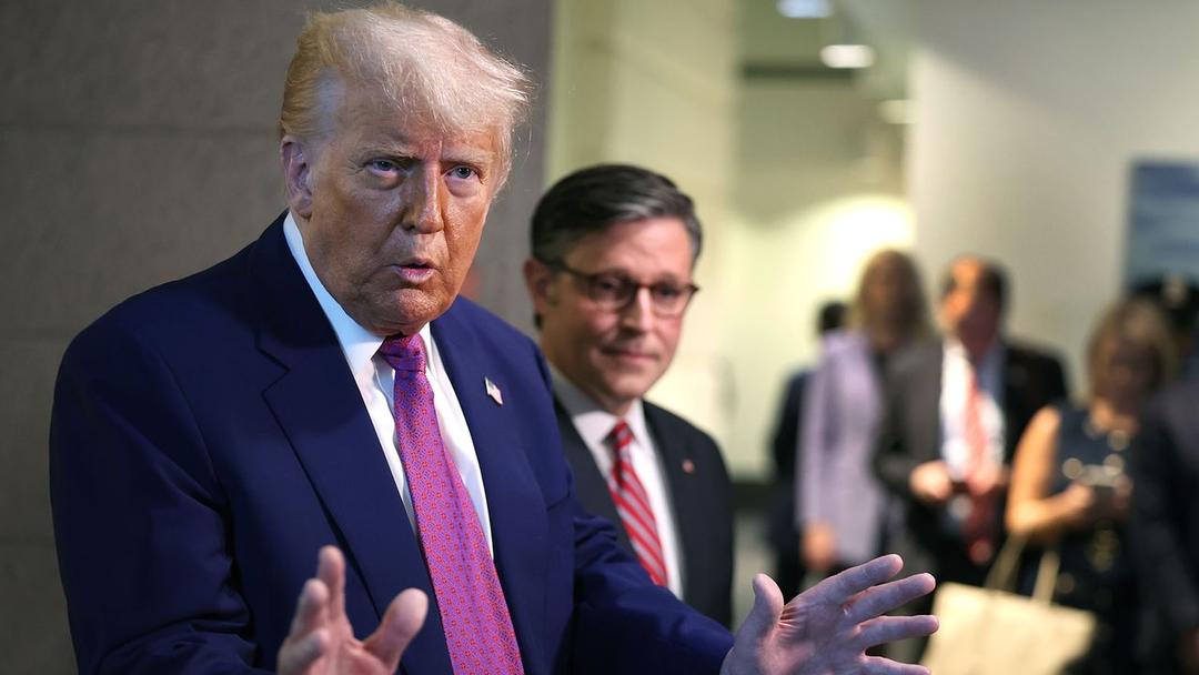 Trump Visits Capitol Hill to Rally GOP Support for Tax and Spending Bill