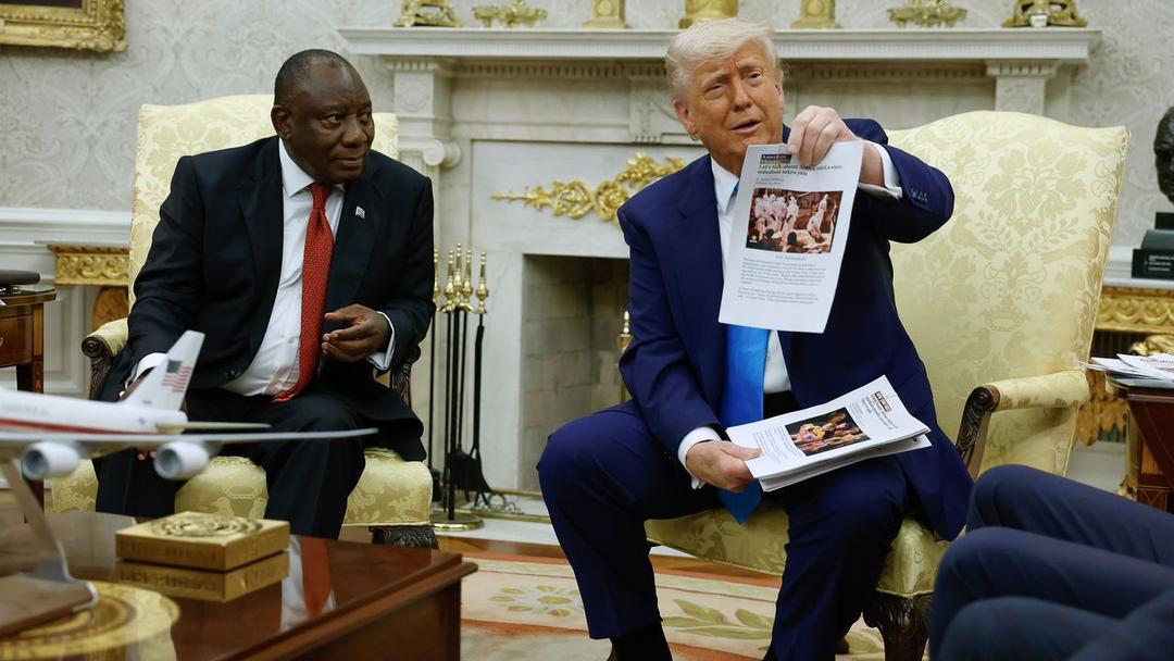 Trump Confronts Ramaphosa Over 'White Genocide' Claims