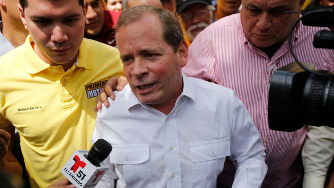 Venezuela Arrests Opposition Leader Guanipa on Terror Charges