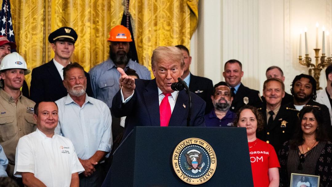 Trump Holds White House Event in Support of Budget Bill