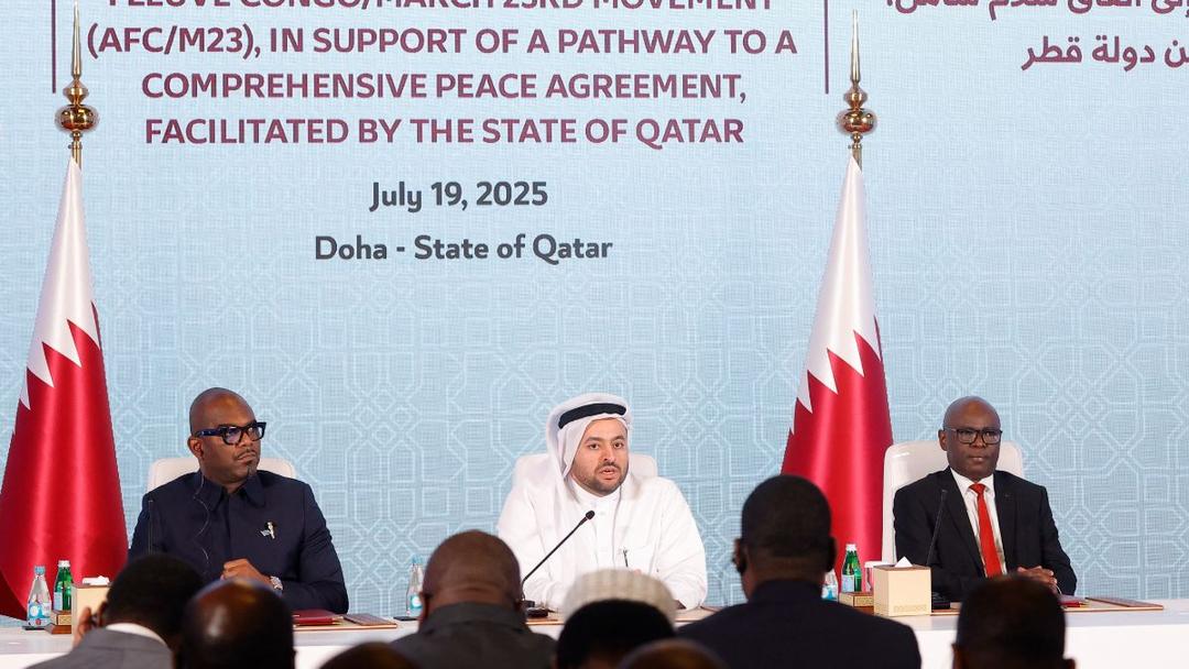 DRC, M23 Rebels Sign Peace Deal in Qatar