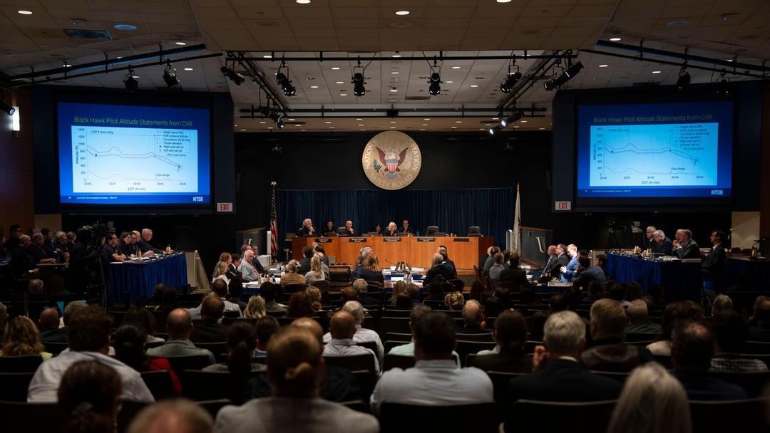NTSB Reveals Faulty Altimeters in Fatal DC Helicopter Crash