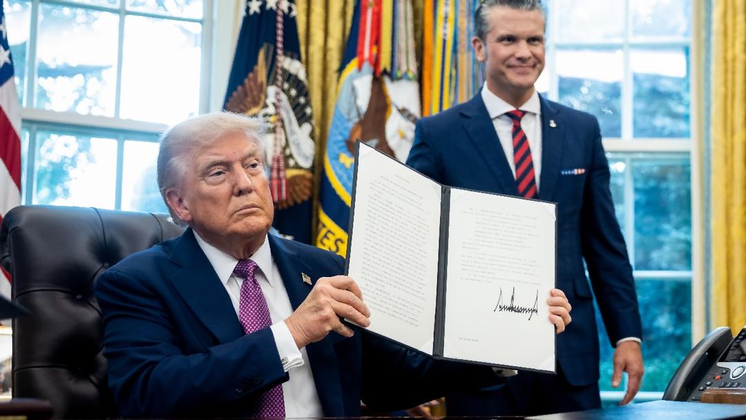 Trump Signs Order Restoring Department of War