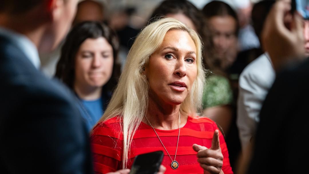 Greene Breaks with GOP on Healthcare in Shutdown Impasse