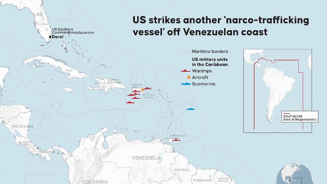 US Strikes Alleged Drug Boat in Pacific, 61 Dead Since September