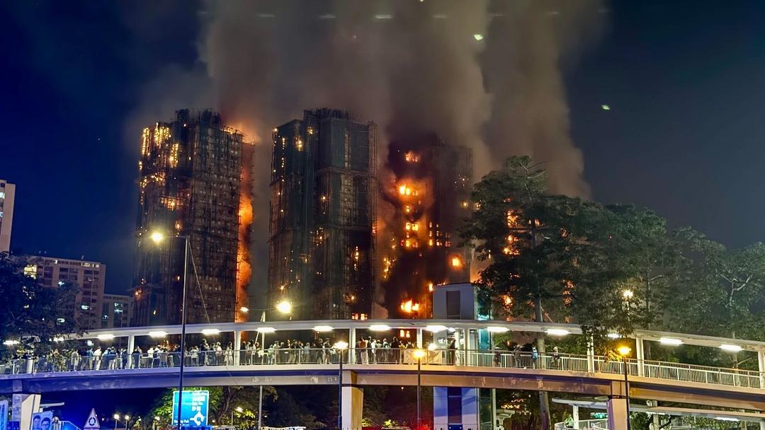 128 Dead In Hong Kong Apartment Fire; Rescue Efforts End